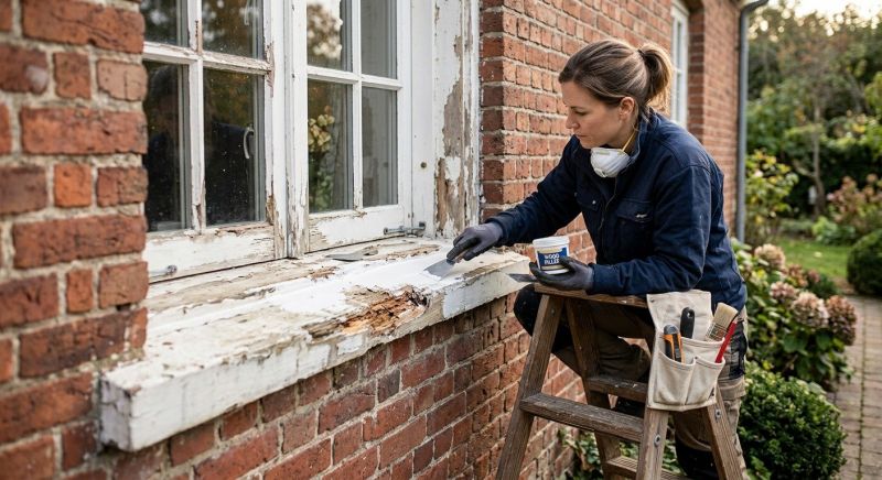 Window Sill Repair in Conroe, TX